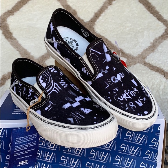 poshmark vans slip ons